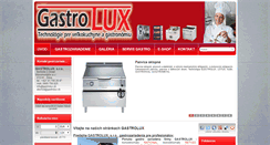 Desktop Screenshot of gastrolux.sk
