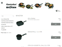 Tablet Screenshot of gastrolux.se